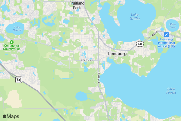 March Madness 5K location map image