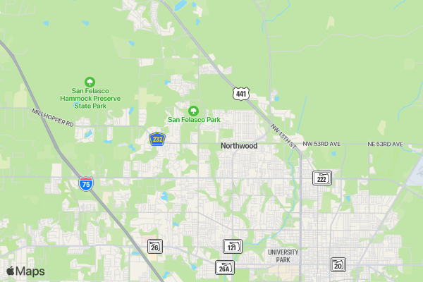March4Minds Color Run 5k location map image
