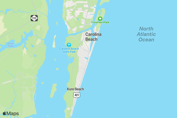 MaryLynn Hardesty Teal Hearts 5K/10K location map image
