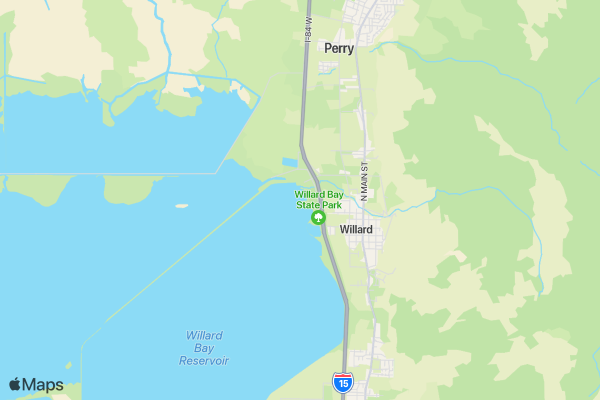 Massive Medal 1/2 Marathon at Willard Bay location map image