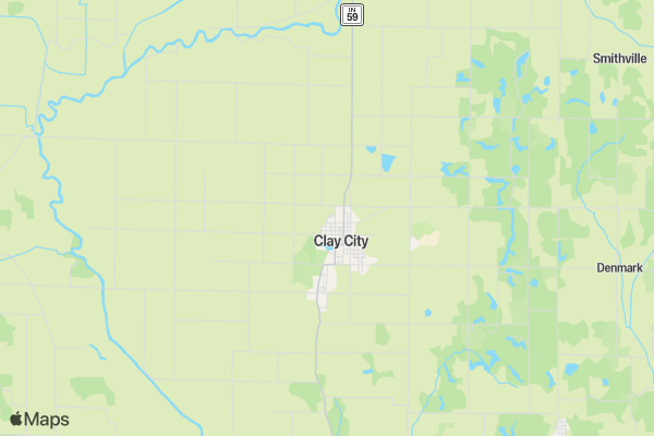 Mayberry Splash of Color location map image