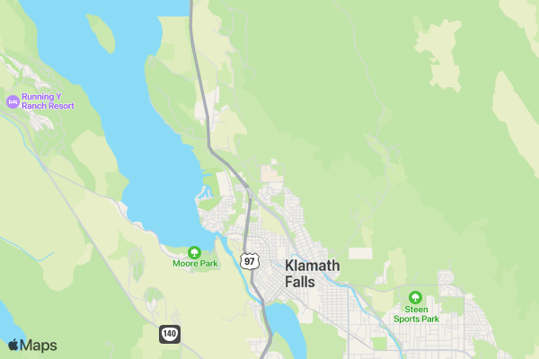 MDA Run for A Cure location map image