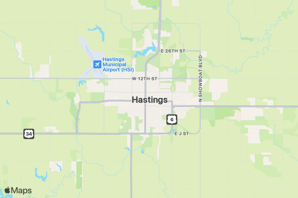 Mental Health Awareness 3K Color Run/Walk location map image