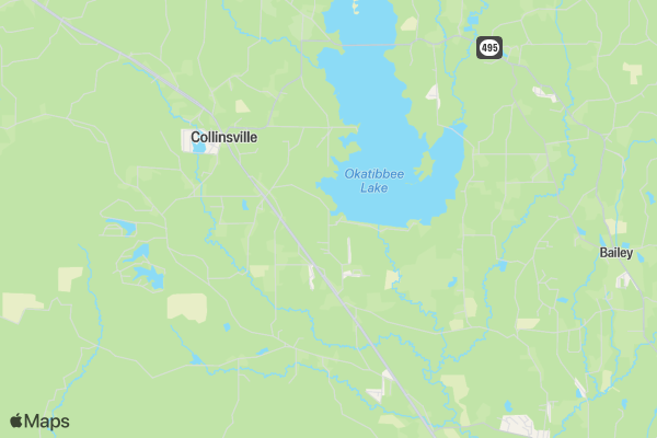 Meridian 5K Color Grind Run location map image