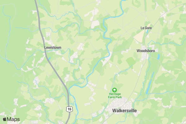 Mid-Atlantic Run and Gun Race location map image