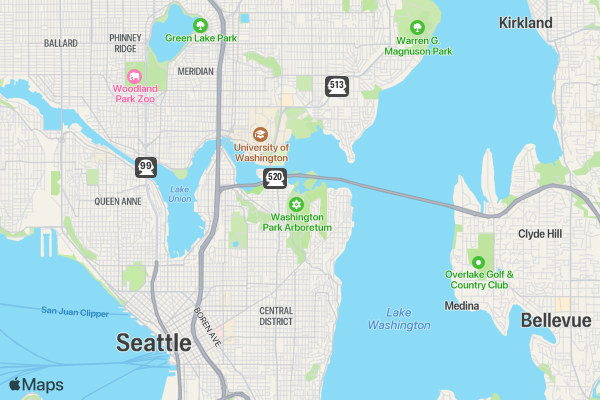 Midterm 5k Crepe Race location map image