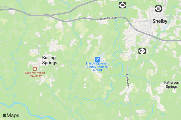 Miles for Missions location map image