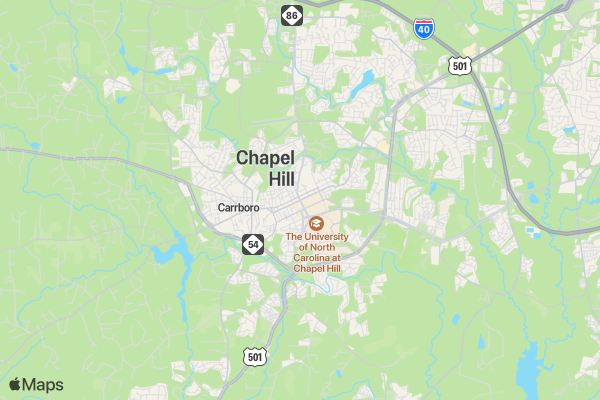 Miles for Moms Virtual 5K location map image
