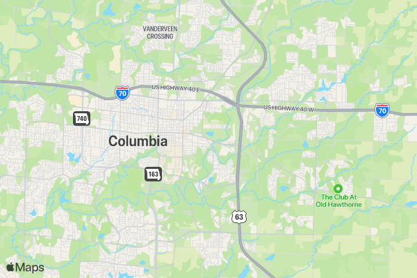 Miles for Smiles 5K CoMo location map image