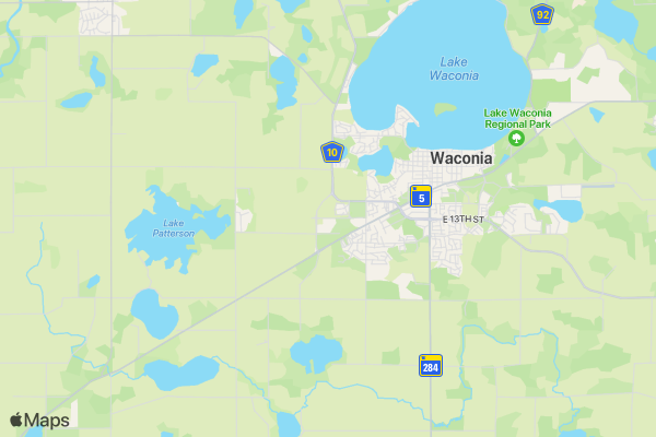 Miles of Smiles 5K Glow Run location map image