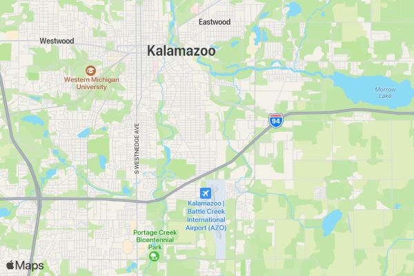 Milwood Commons LightLife 5K location map image