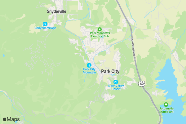 Miners' Day 5k location map image