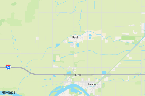 Mini-Cassia Turkey Trot location map image