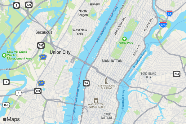 Modeh Ani 5k RUN location map image