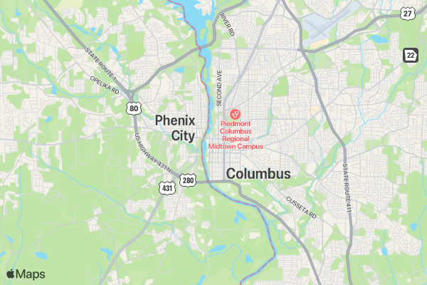 Mogadishu Mile - Columbus, GA location map image