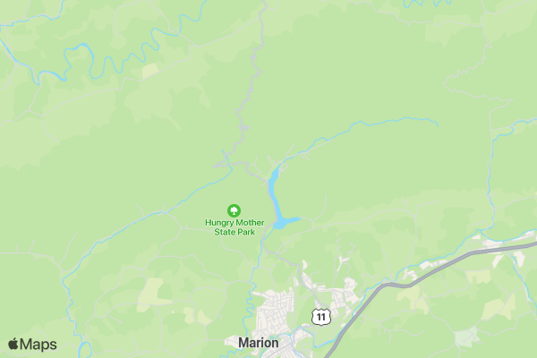 Molly's Knob Challenge - Extreme 5K location map image