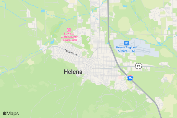 Montana Governor's Cup Marathon, Half Marathon, 10K & 5K location map image