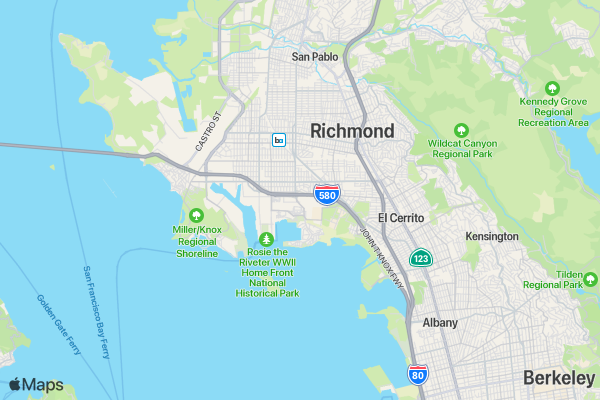 Moody 5k location map image