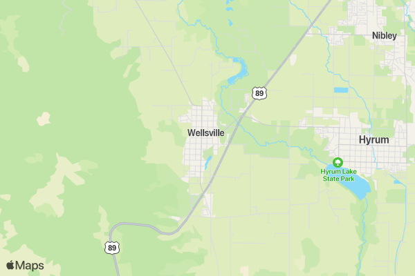 Mountain Crest's Make-A-Wish Community Race location map image