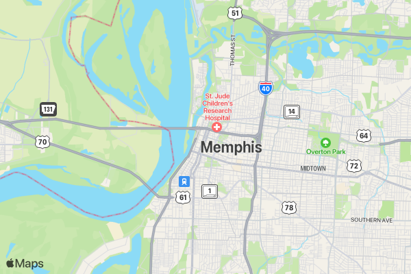 Movers 4 Moms Kick Off 5K location map image