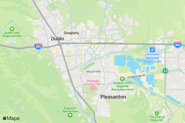 Mr. Amador 5k location map image