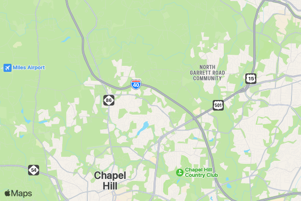 MRCF 5K Run and Walk location map image