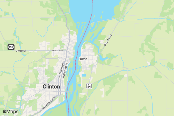 Mutts On The Mississippi Bi-State Race location map image