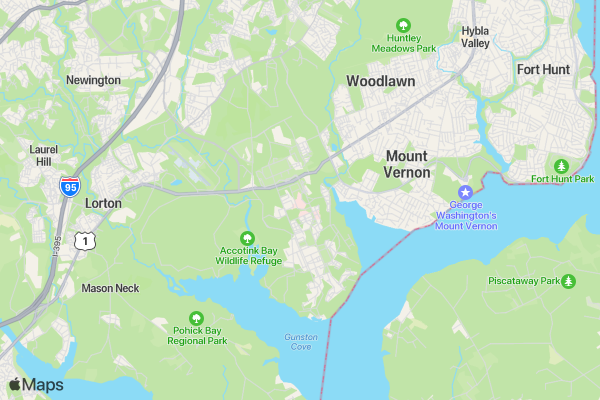 MWR FBCH Breast Cancer Awareness 5K location map image