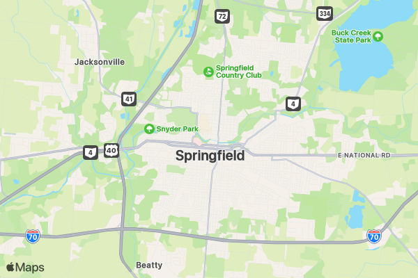 Myster N Mayhem 5k - promo race location map image