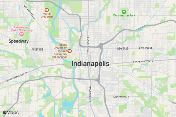 Mystery N Mayhem 5K - Indianapolis location map image