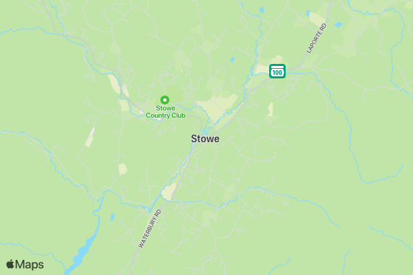 Mystery N Mayhem 5K - Stowe, VT location map image