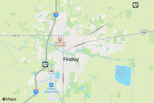 NAMI Walk and Color Me Happy 5K location map image