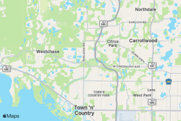 National Chocolate Day Run for Chocolates TAMPA location map image