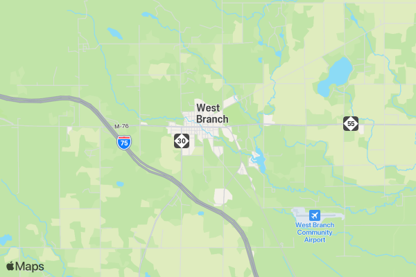 NEMCSA Walk for Warmth 2020 location map image