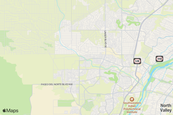 Neon 5k location map image