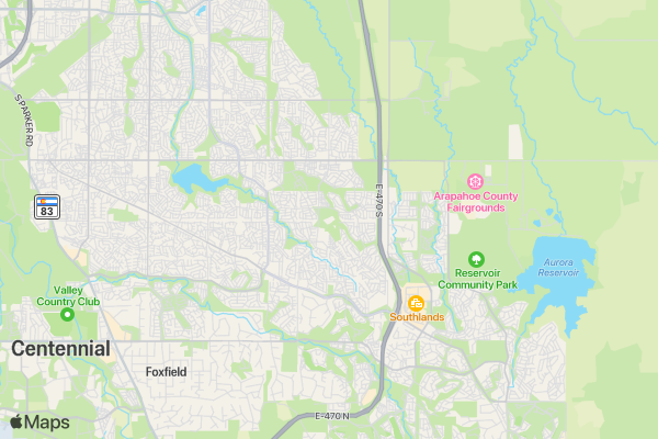 Neon 5K Race location map image
