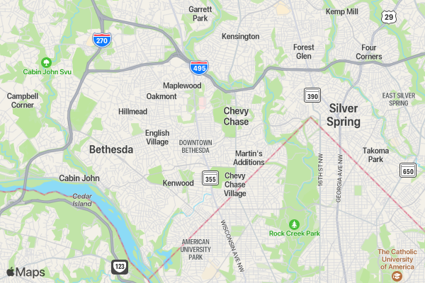 Nesfield Performance 5k Classic location map image