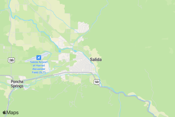 New Year's Day 5K location map image
