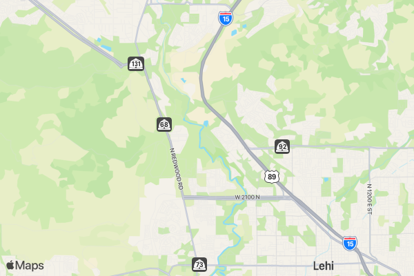 New Year's Glow 5k location map image