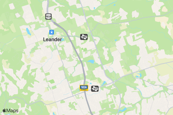 New Years Resolution Run 5K/10K/13.1 AUSTIN/ROUNDROCK location map image