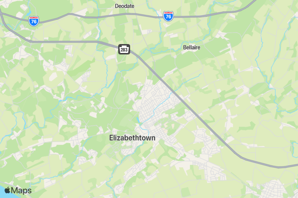 NHS 5K for Success location map image