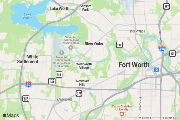 NIGHT Run for Chocolate Lovers 5K/10K DALLAS FORT WORTH location map image