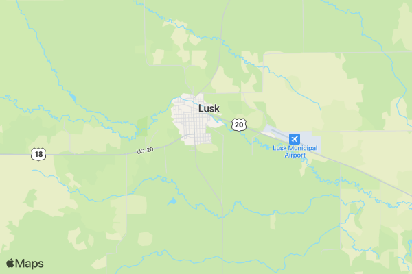 Niobrara Strong Color Run/Walk location map image