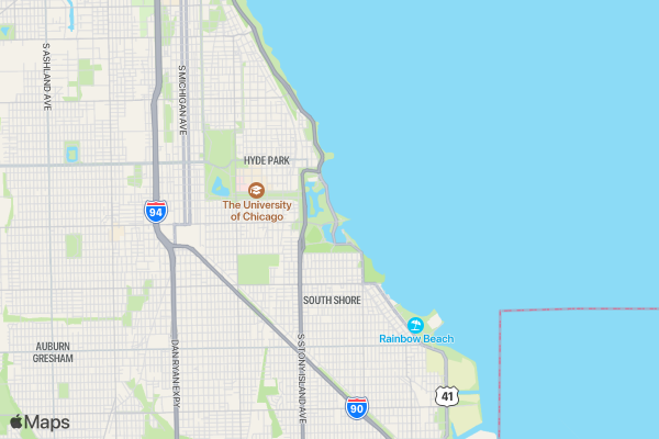 No Child Wet Behind 5k Chicago location map image