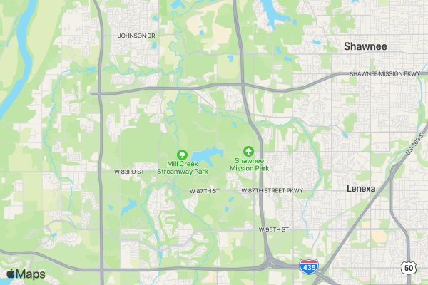 No Child Wet Behind Kansas City location map image
