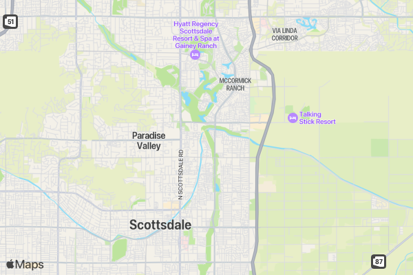 Not Fast, Just Furious Run Club 5K/10K/13.1 PHOENIX location map image