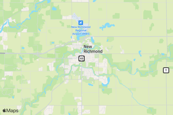 NRYHA Fun Run location map image