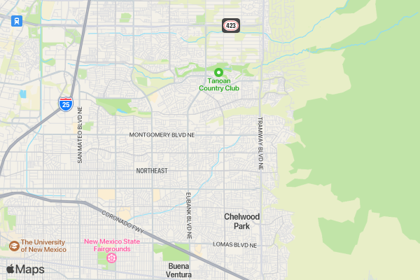 NSMH 5K Run location map image