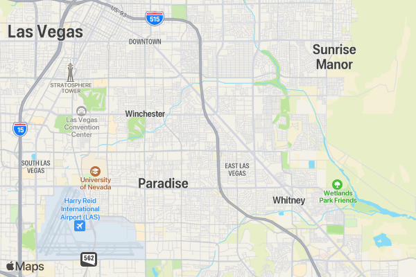 October Dash location map image