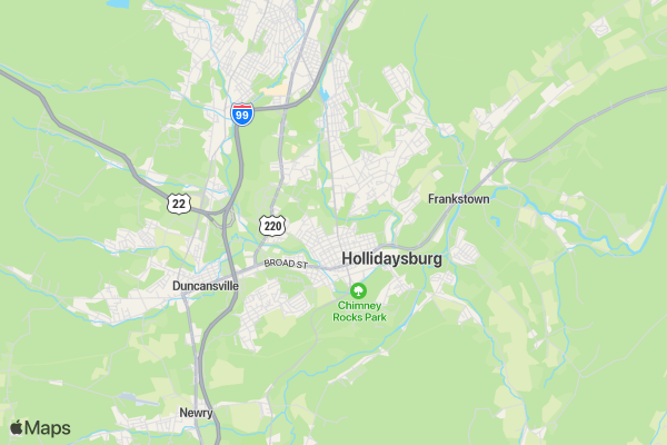 October Half-Marathon & Distance Races location map image